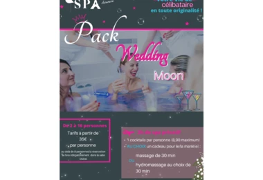 PACK WEDDING MOON - Centre Spa Avenue de Ormes/Tinqueux REIMS