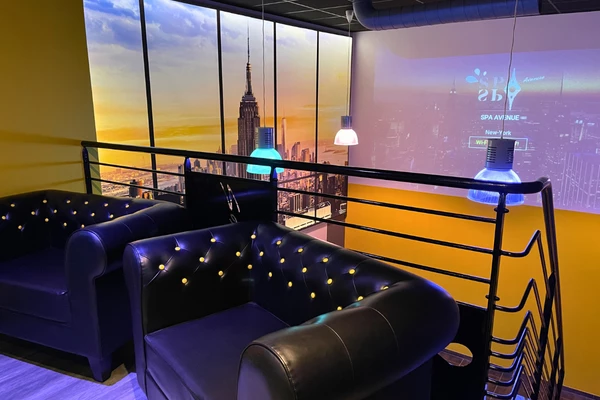 Espace de d&eacute;tente privatif New York chez SPA Avenue Saint-Quentin