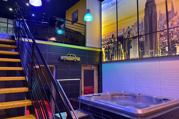 Spa privatif &agrave; Saint-Quentin avec jacuzzi, sauna et hammam