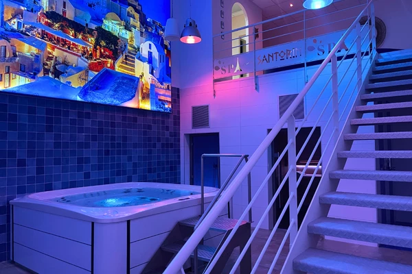 Espace de détente privatif Santorin chez SPA Avenue Amiens