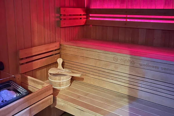 Cabine de sauna privative chez SPA Avenue